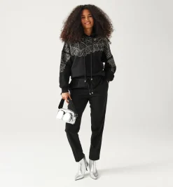 Promod Pantalon jogpant Femme - Noir Fashion