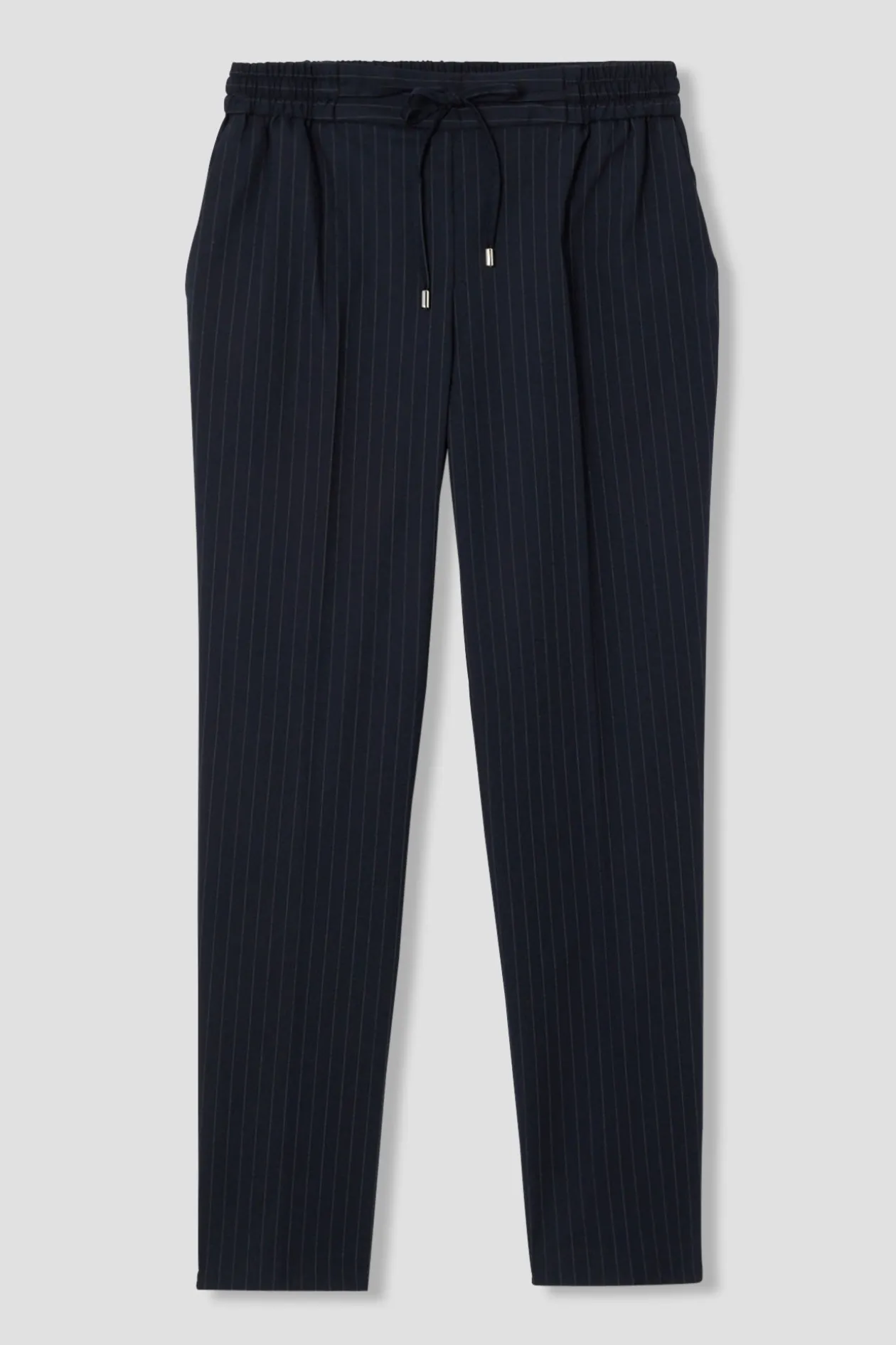 Promod Pantalon jogpant rayé Femme - Rayé marine Rayémarine Outlet