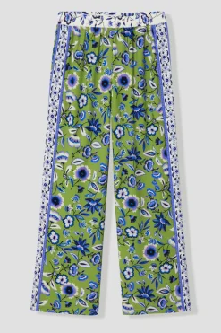Promod Pantalon large éco-conçu Femme - Imprimé multicolore Imprimémulticolore Outlet