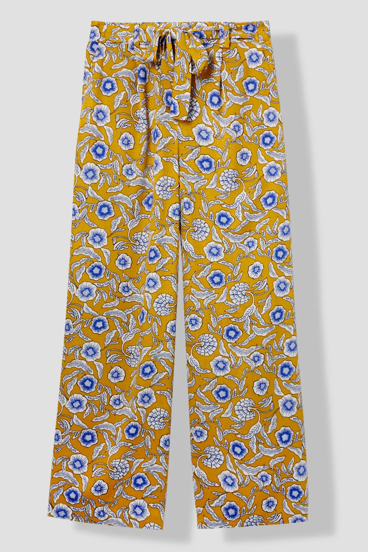 Promod Pantalon large et fluide Femme - Imprimé ocre Impriméocre Flash Sale