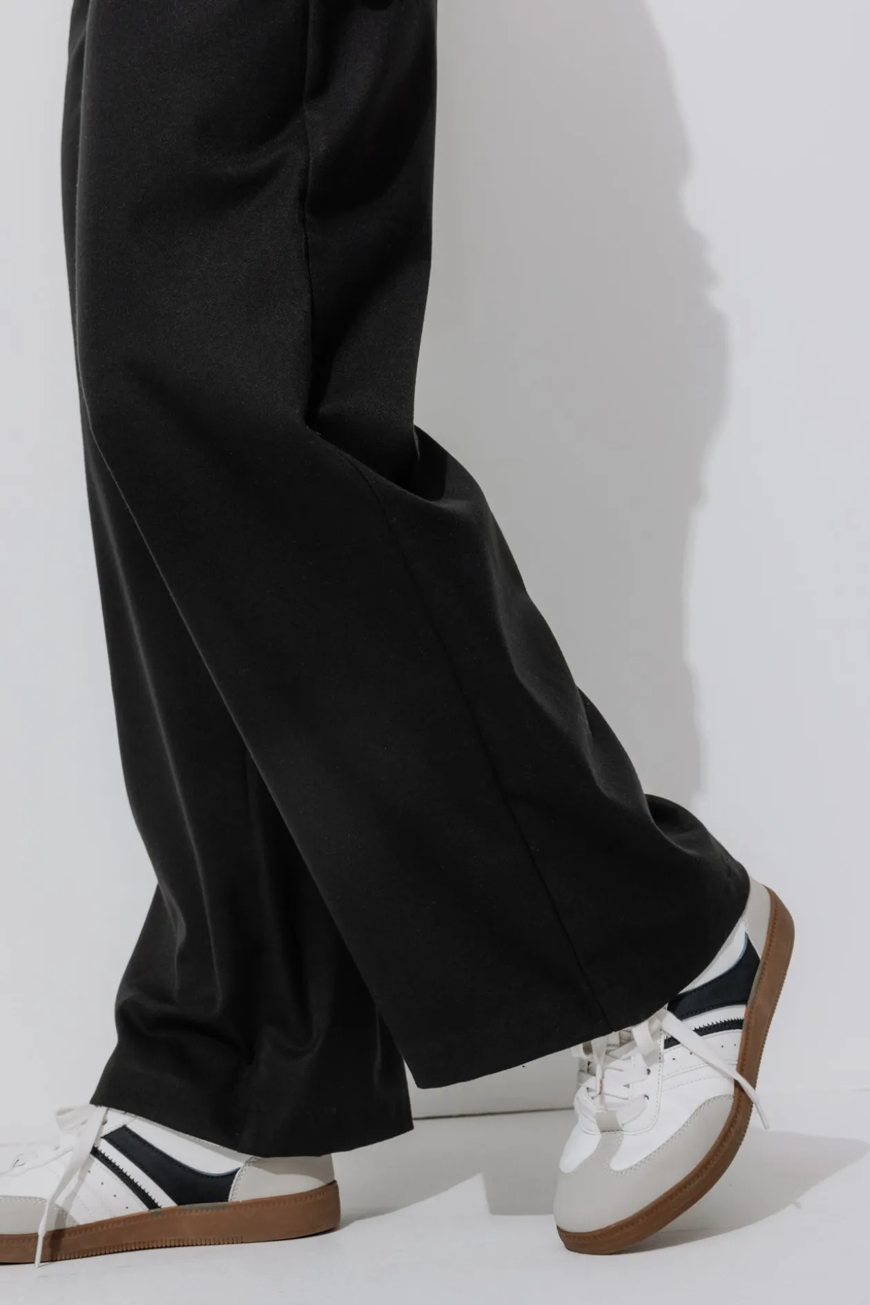Promod Pantalon large Femme - Noir Hot