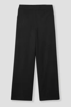 Promod Pantalon large Femme - Noir Best Sale