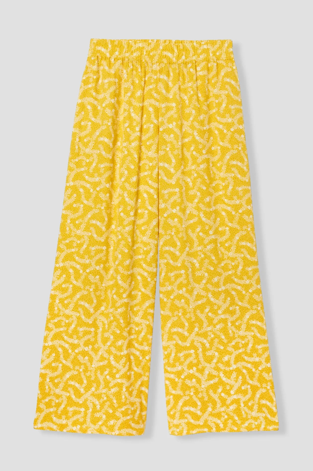 Promod Pantalon large imprimé Femme - Imprimé ocre Impriméocre Shop