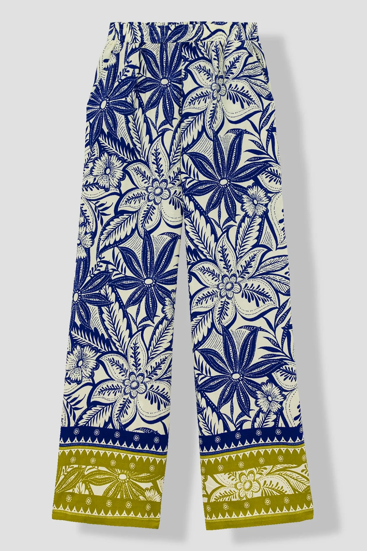 Promod Pantalon large imprimé Femme - Imprimé marine Imprimémarine Cheap