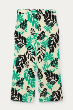 Promod Pantalon large imprimé Femme - Imprimé écru Impriméécru Store