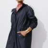Promod Parka déperlante unie Femme - Marine Best Sale