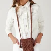 Promod Pochette en macramé Femme - Rose Online
