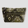 Promod Pochette en velours LALLA - Kaki Best