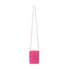 Promod Pochette façon raphia Femme - Rose New
