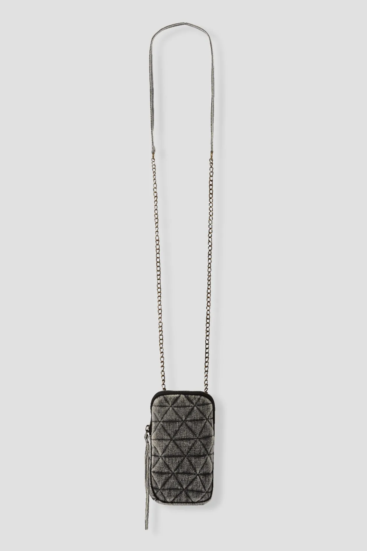 Promod Pochette smartphone en jean - Gris Fashion