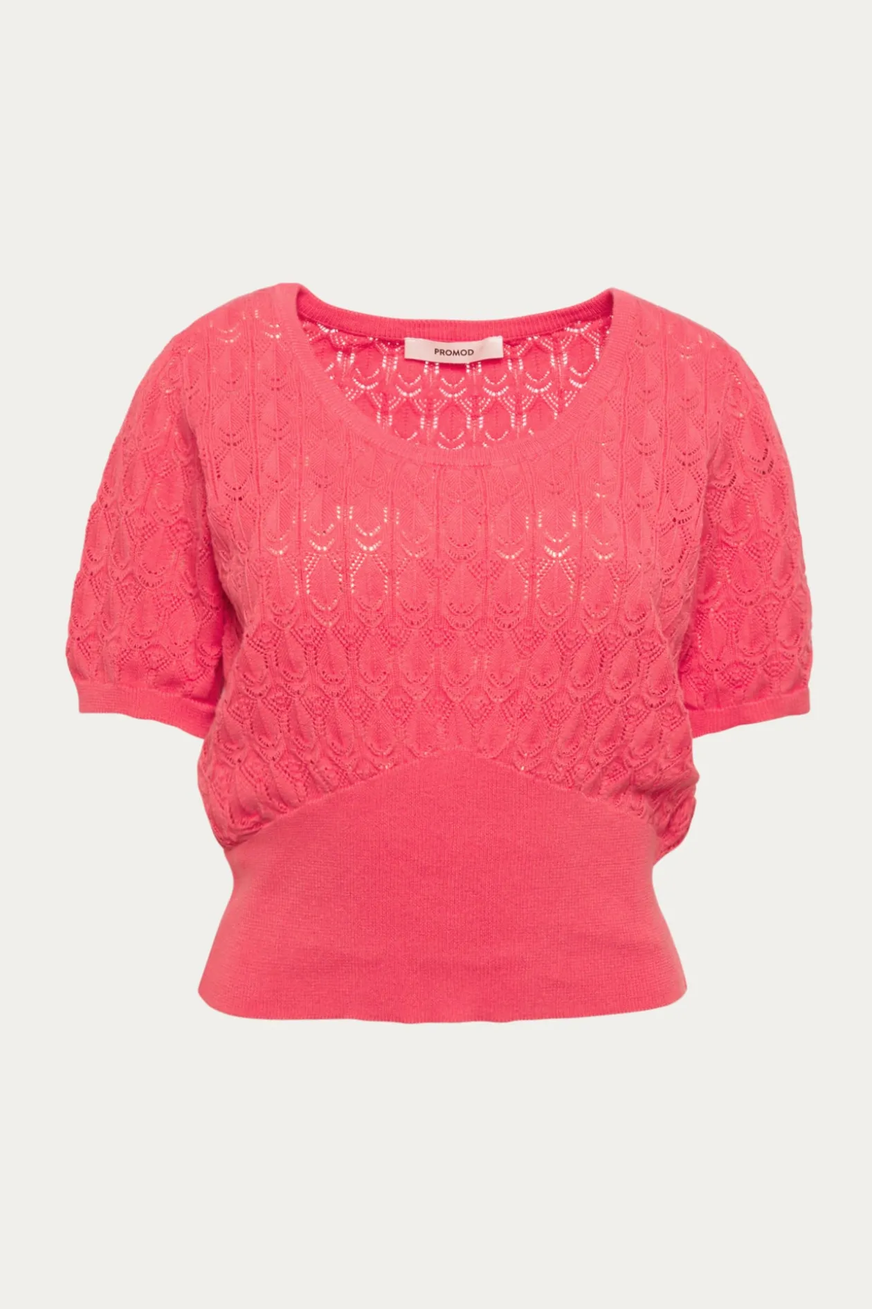 Promod Pull ajouré éco-conçu - Rose fuchsia Rosefuchsia Cheap