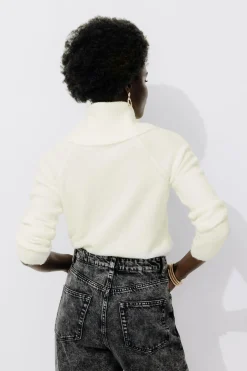 Promod Pull col Bardot Femme - Ecru Best
