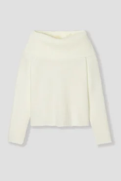 Promod Pull col Bardot Femme - Ecru Best