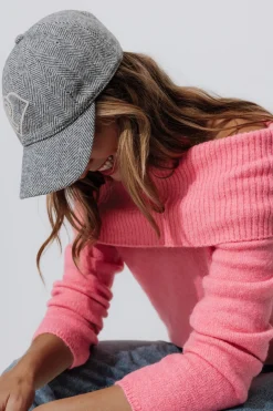 Promod Pull col Bardot Femme - Rose Hot