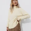 Promod Pull col montant Femme - Ecru Cheap