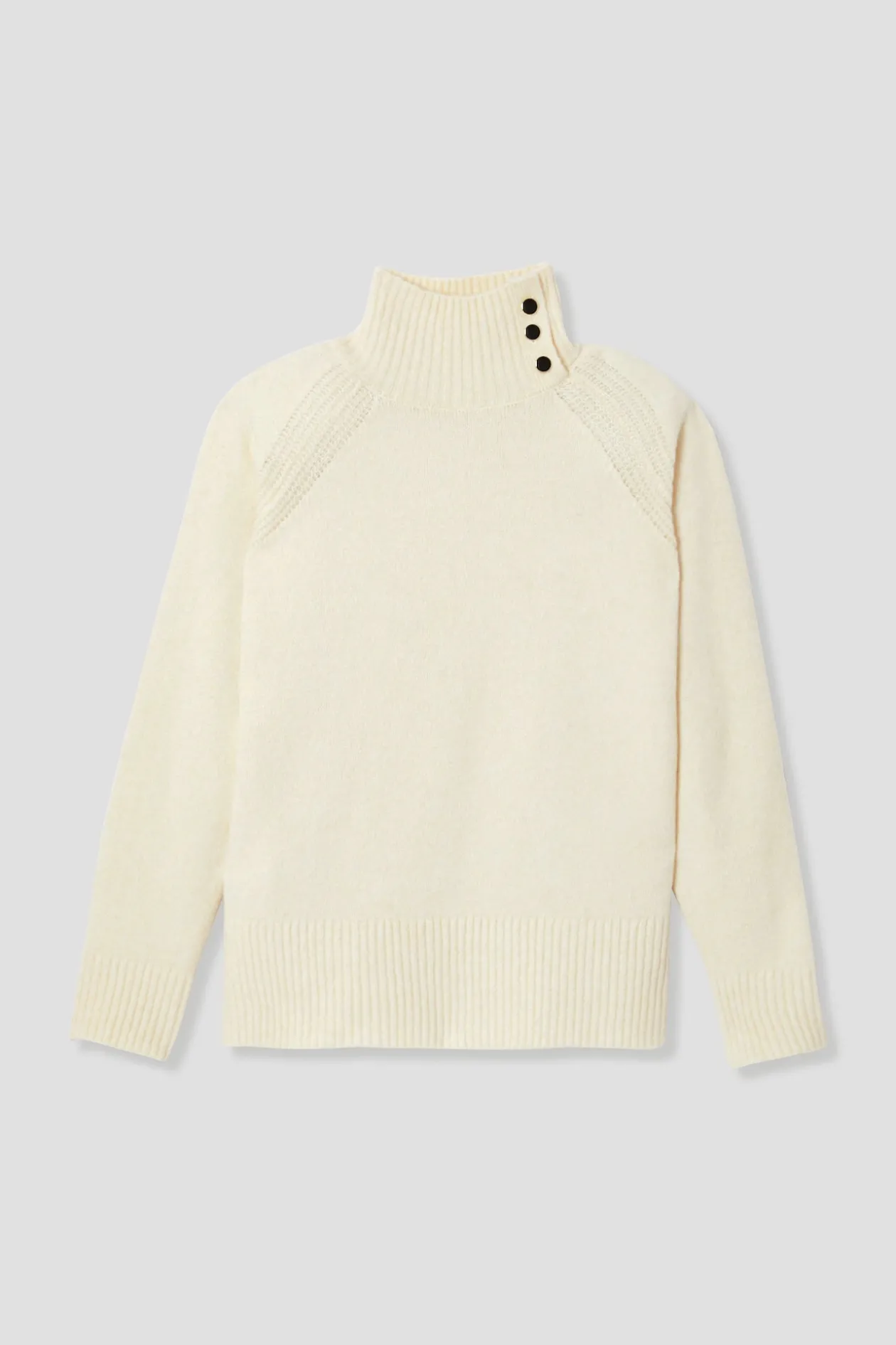 Promod Pull col montant Femme - Ecru Cheap