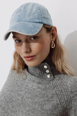 Promod Pull col montant Femme - Gris clair Grisclair Outlet