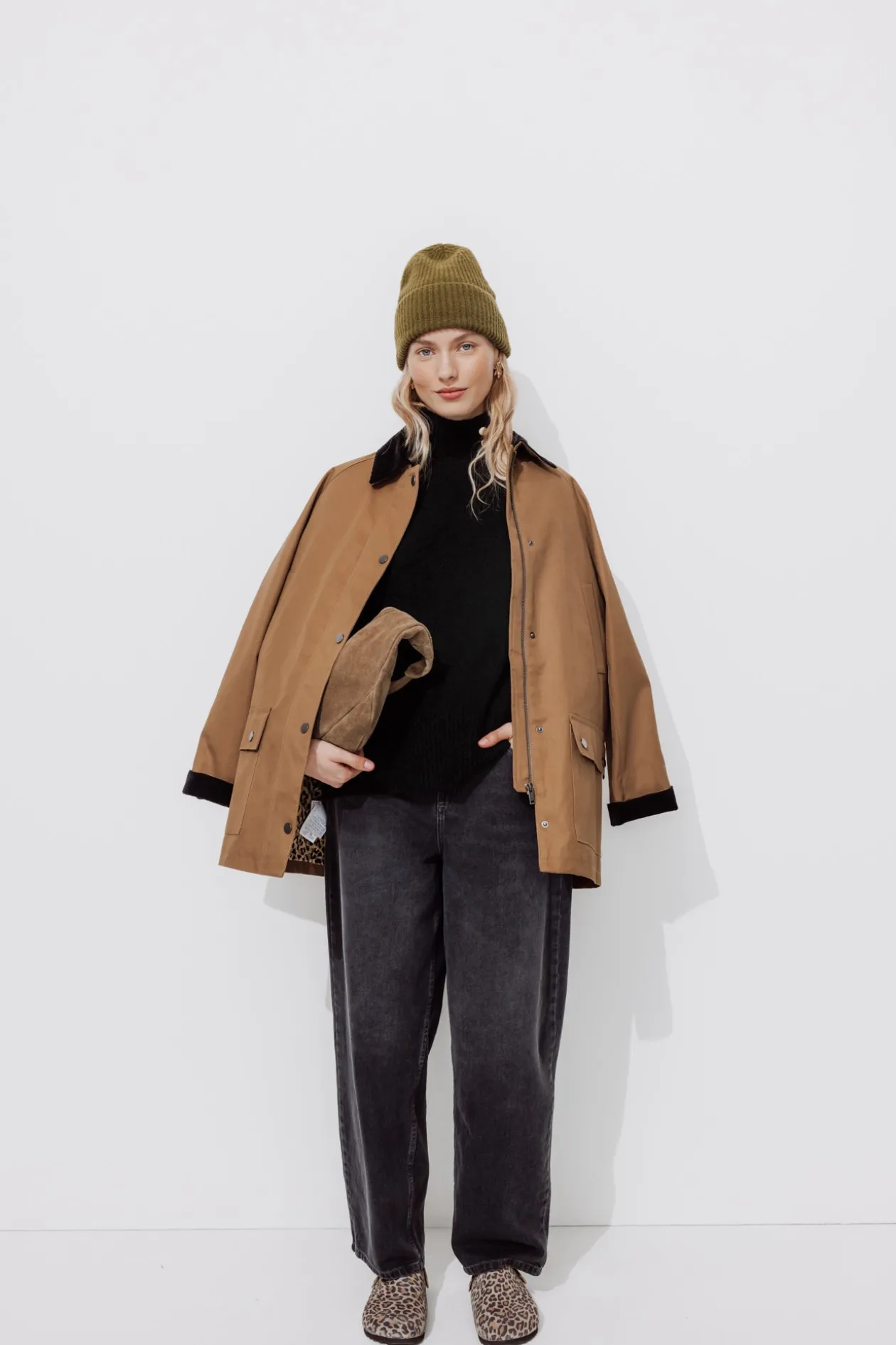 Promod Pull col montant Femme - Noir New