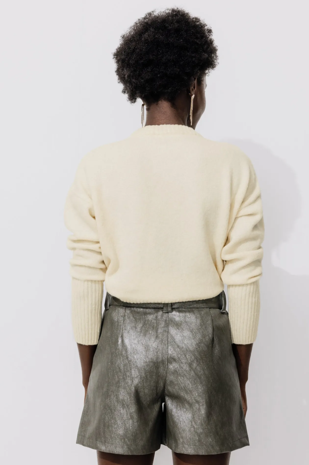 Promod Pull col rond Femme - Ecru Best Sale