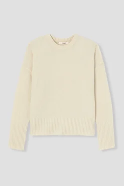 Promod Pull col rond Femme - Ecru Best Sale