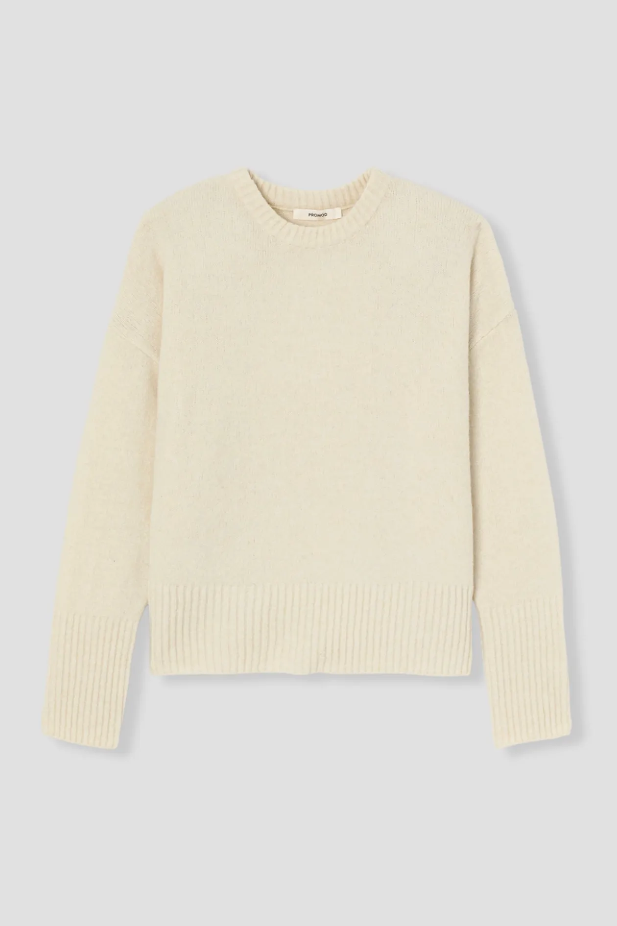 Promod Pull col rond Femme - Ecru Best Sale