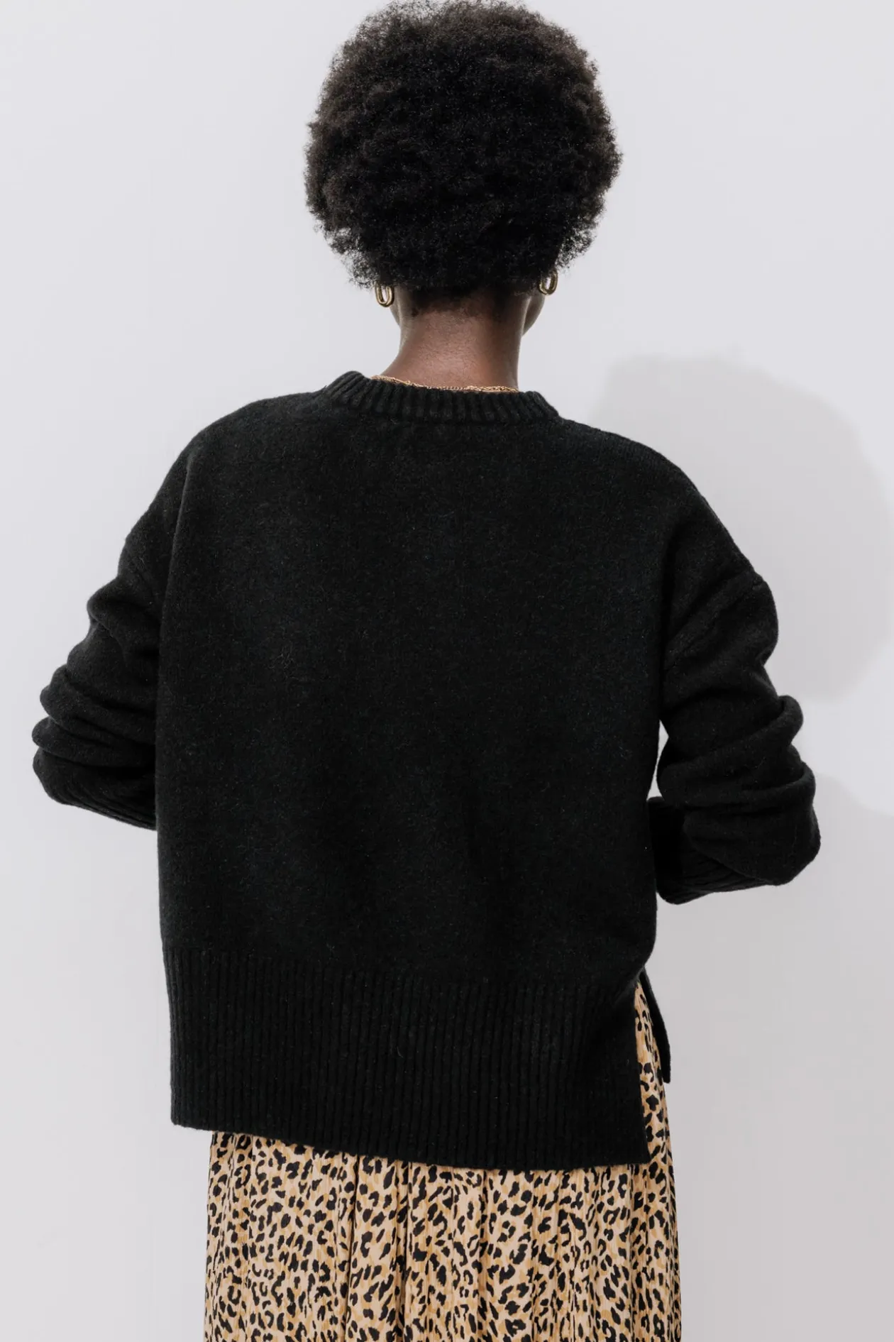 Promod Pull col rond Femme - Noir Shop