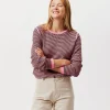 Promod Pull effet jacquard Femme - Imprimé lilas Imprimélilas Shop