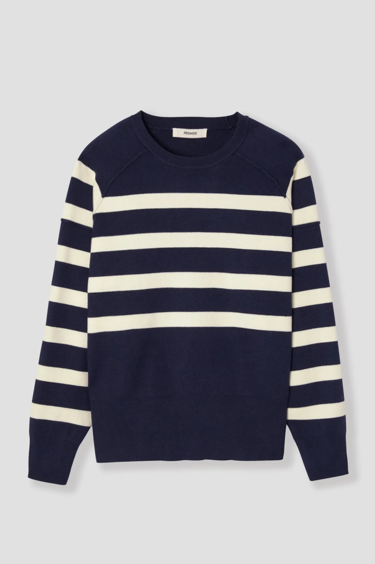 Promod Pull marinière Femme - Rayé marine Rayémarine Cheap