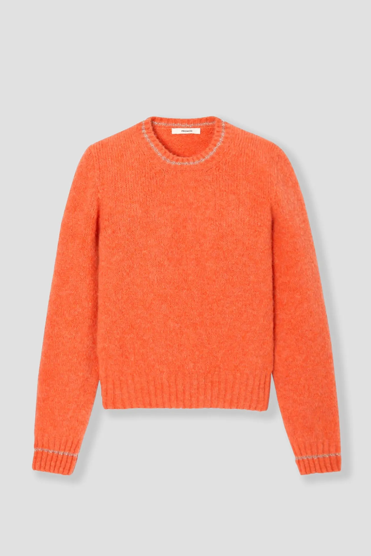 Promod Pull moelleux col rond Femme - Corail clair Corailclair Best