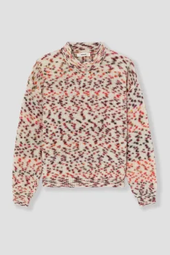 Promod Pull moelleux tacheté Femme - Imprimé écru Impriméécru Best Sale