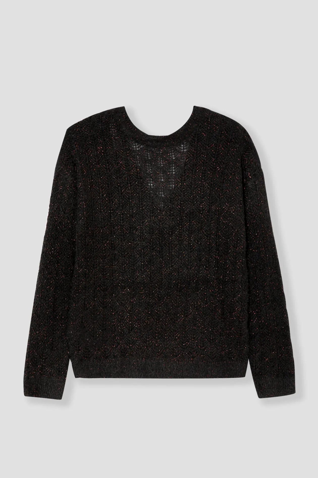 Promod Pull pailleté recto-verso - Noir Shop