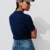 Promod Pull polo manches courtes - Marine Outlet
