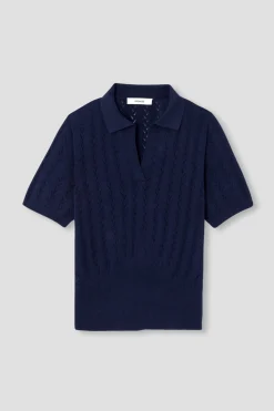 Promod Pull polo manches courtes - Marine Outlet