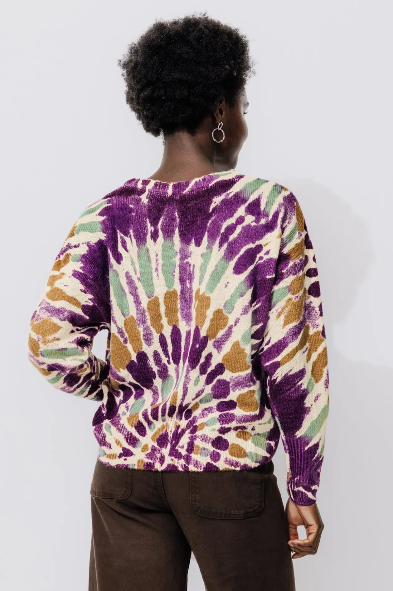 Promod Pull tie dye Femme - Imprimé multicolore Imprimémulticolore Cheap