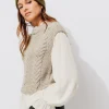 Promod Pull torsadé 2 en 1 Femme - Ecru Outlet