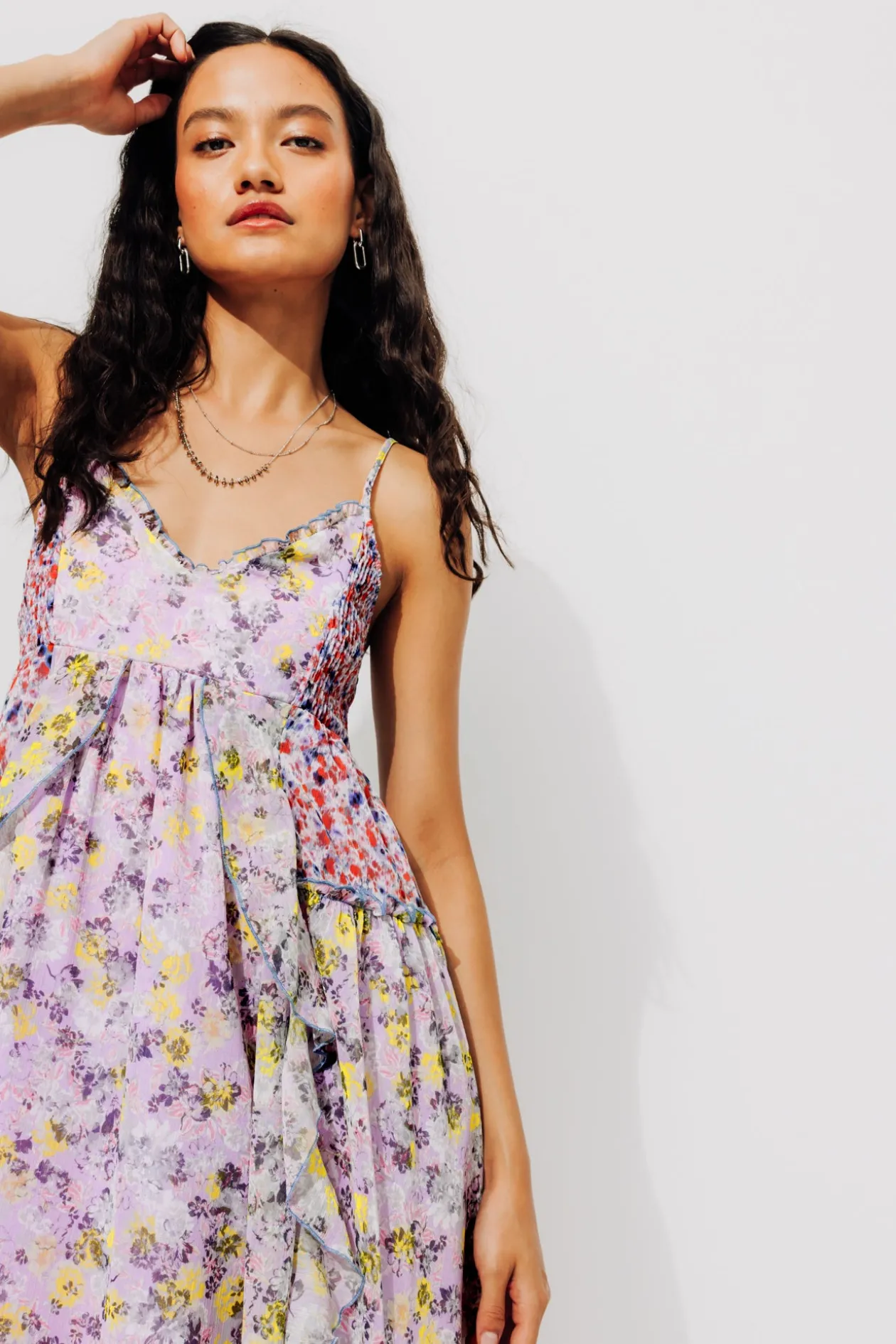 Promod Robe à fleurs Femme - Imprimé multicolore Imprimémulticolore Sale