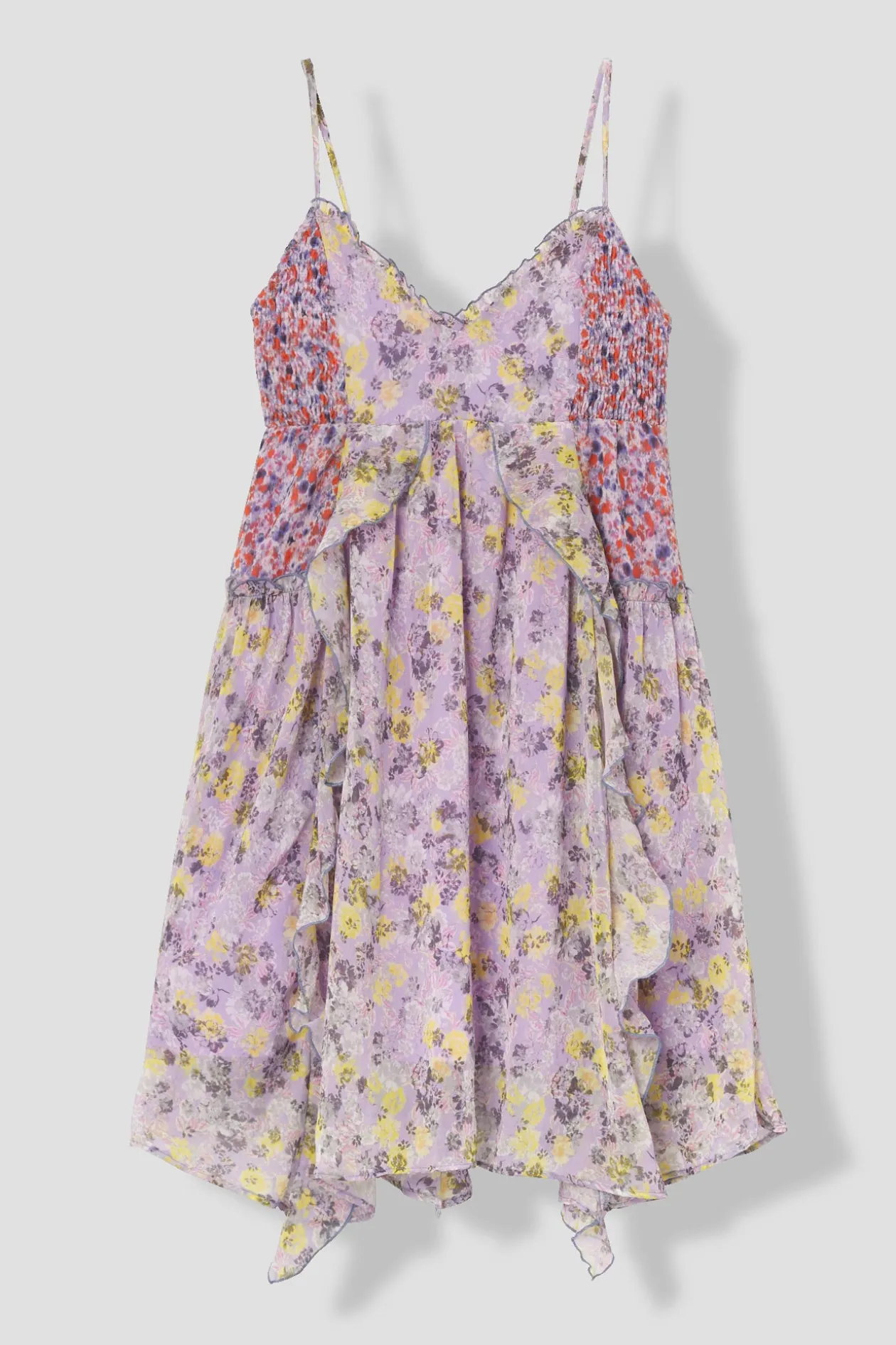 Promod Robe à fleurs Femme - Imprimé multicolore Imprimémulticolore Sale