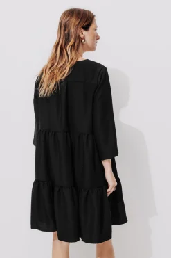 Promod Robe baby doll nouettes - Noir Clearance