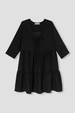Promod Robe baby doll nouettes - Noir Clearance