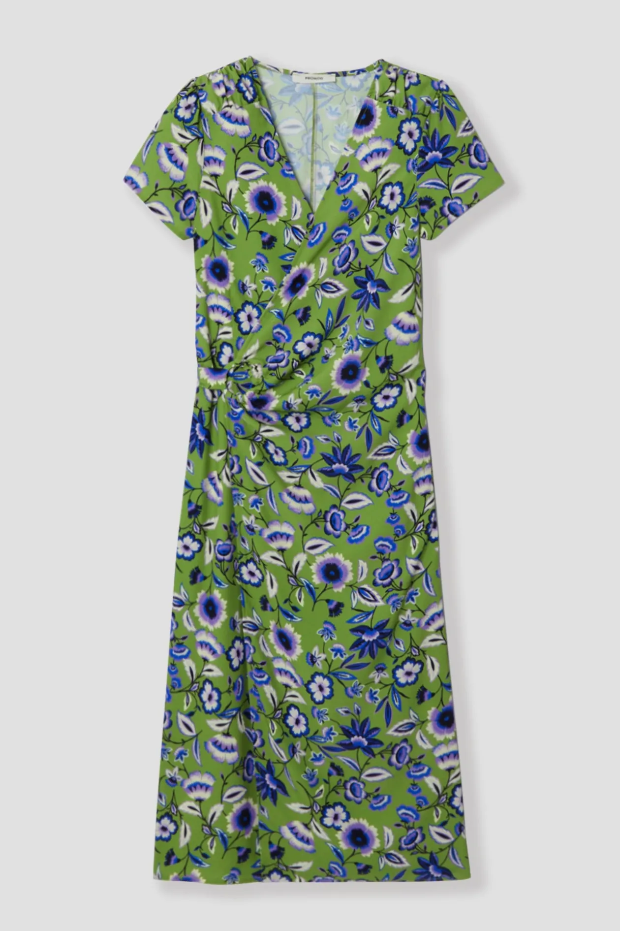 Promod Robe cache-cœur imprimée Femme - Imprimé multicolore Imprimémulticolore Discount