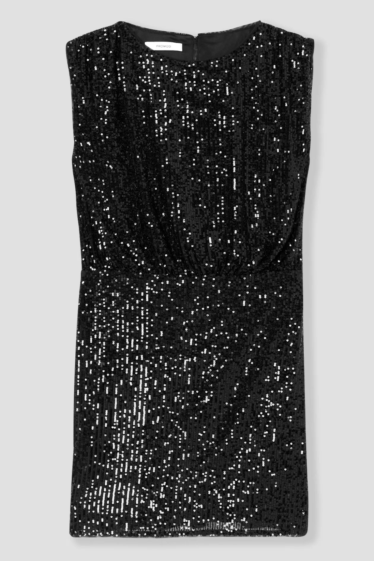 Promod Robe courte à paillettes Femme - Noir New
