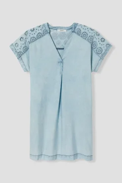 Promod Robe courte broderie anglaise - Jean clair Jeanclair Cheap
