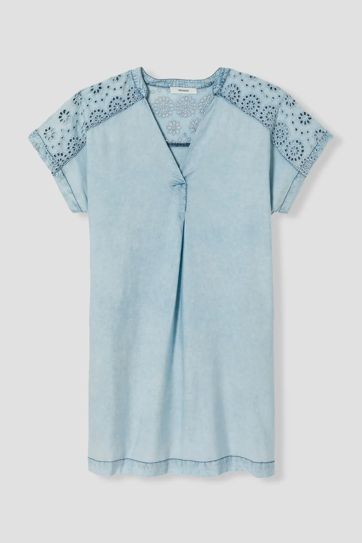 Promod Robe courte broderie anglaise - Jean clair Jeanclair Cheap