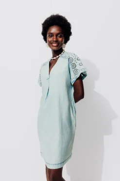 Promod Robe courte délavée Femme - Jean clair Jeanclair Shop