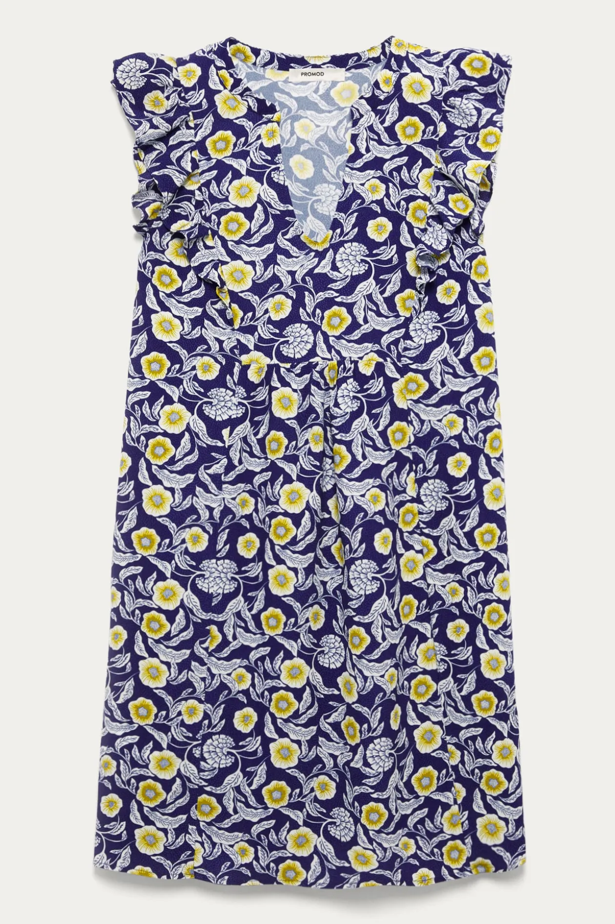 Promod Robe courte Femme - Imprimé marine Imprimémarine Clearance