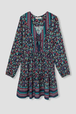 Promod Robe courte imprimée Femme - Imprimé multicolore Imprimémulticolore Cheap
