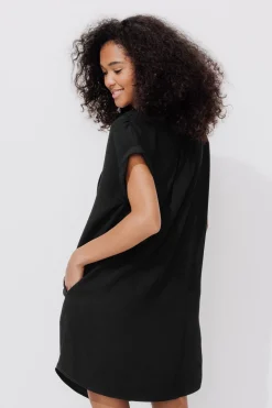 Promod Robe courte manches courtes - Noir Store