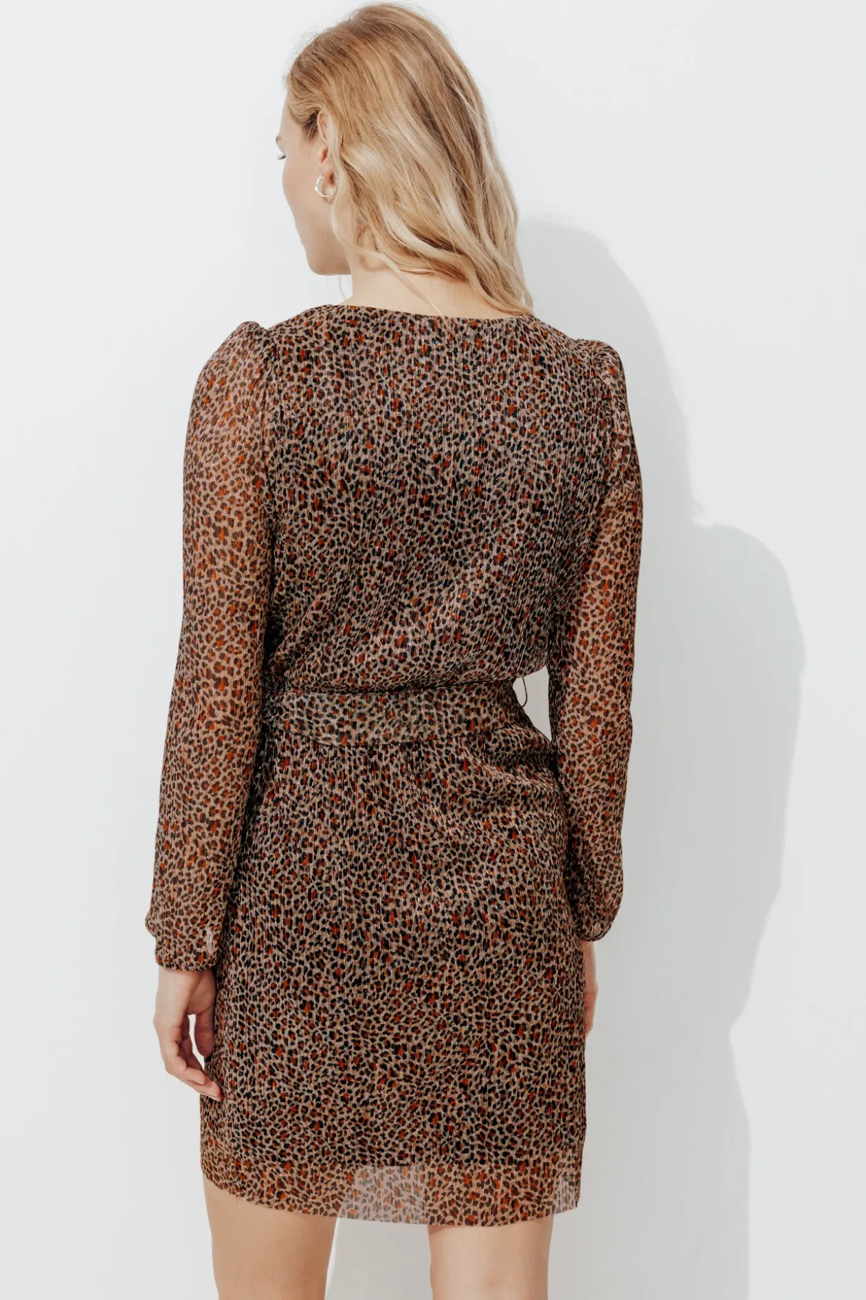 Promod Robe courte pailletée leopard - Imprimé multicolore Imprimémulticolore Best Sale