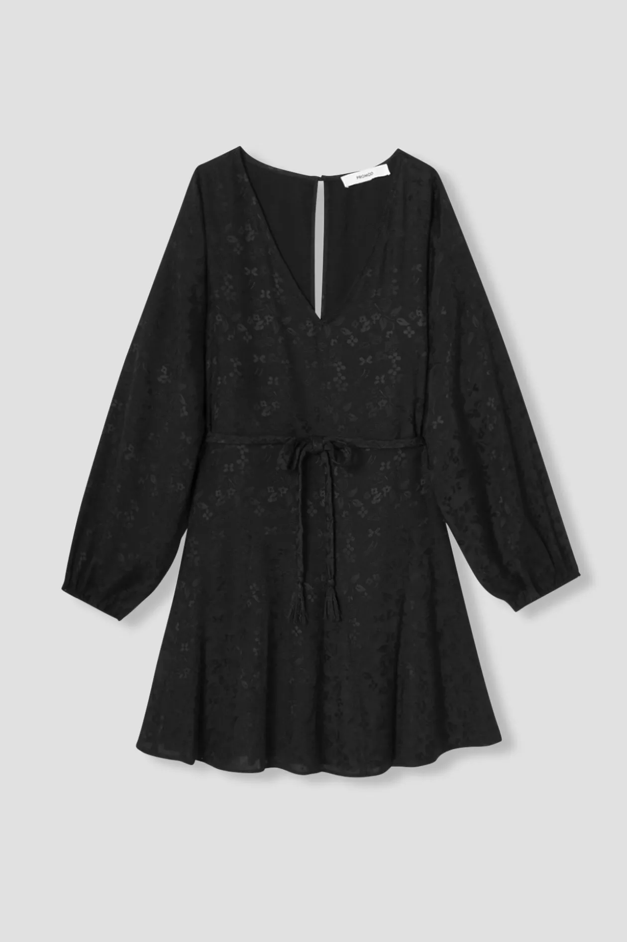 Promod Robe courte évasée Femme - Noir Flash Sale