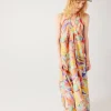 Promod Robe dos nu imprimée Femme - Imprimé écru Impriméécru Discount
